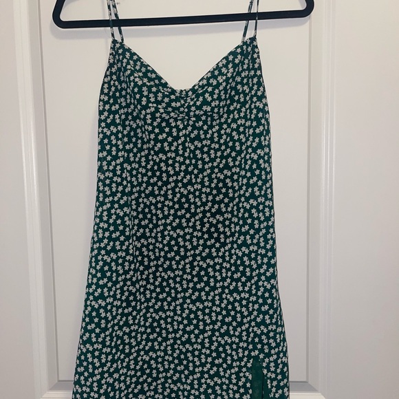 Y2K Princess polly green mini floral slip dress - Picture 5 of 8